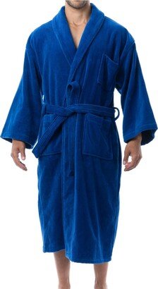 Alpine Swiss Pure Cotton Men Terry Cloth Bathrobe Super Absorbent Hotel Spa Robe