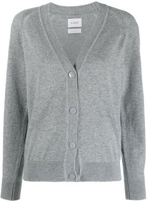 V-neck cashmere cardigan-AF