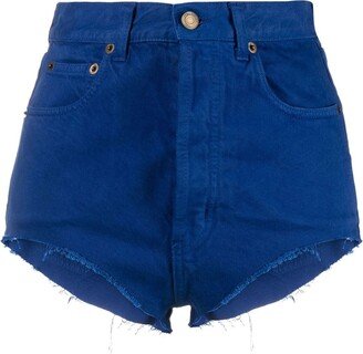 High-Rise Fitted Shorts