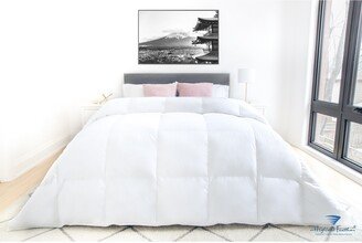 625 Loft White Down Marseille Duvet/Comforter Summer Fill 500TC Casing with Corner Ties