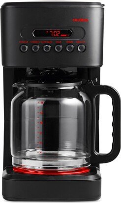 Cruxgg 14-Cup Programmable Glass Carafe Coffeemaker