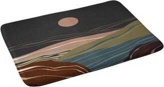 Viviana Gonzalez Mineral Inspired Landscapes 2 Memory Foam Bath Mat Tan