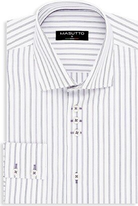 Masutto Striped Dress Shirt-AB