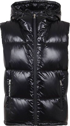 Hooded Padded Gilet-AE