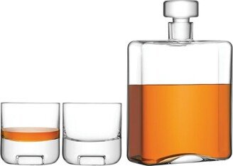 Cask Whisky Glasses And Decanter Set