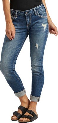 Girlfriend Distressed Jeans