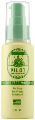 Pilot Men's Grooming & Skin Care Feel Good Face Moisturizer, 2-oz. - Tan/green