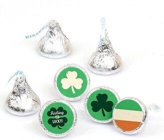 Big Dot Of Happiness St. Patrick's Day - Party Round Candy Sticker Favors (1 sheet of 108)