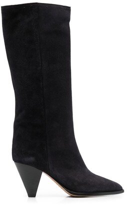 Lispa knee-length boots