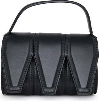 Foldover Top Top Handle Bag