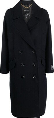 Tailored Double-Breasted Coat-AA