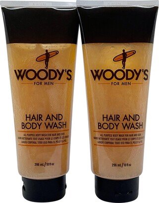 for Men Hair and Body Wash 10 OZ Set of 2