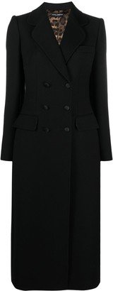 Double-Breasted Virgin Wool Coat-AK