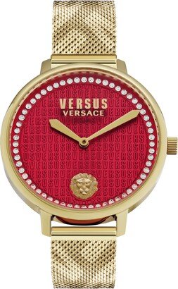 Versus Versace La Villette Crystal Bracelet Watch