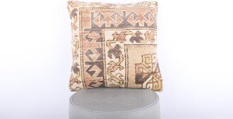 Handwoven Kilim Pillow, Turkish Decorative Throw Home Decor, Boho Sofa Accent Cushion Cover