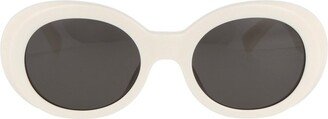 Kurt Oval-Frame Sunglasses