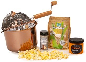Copper-Plated Whirley-Pop & Hull-Less Butter Popcorn Collection