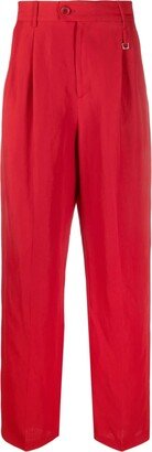 Le Raphia Madeiro straight-leg trousers-AB