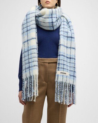 L'echarpe Carro Wool & Mohair-Blend Scarf