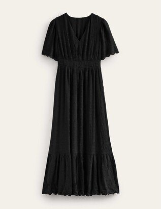 Broderie Maxi Dress