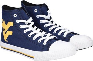 Men's Foco West Virginia Mountaineers Big Logo High Top Canvas Shoes