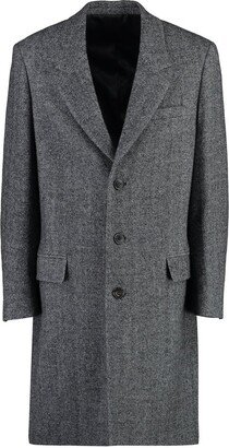 Johel Herringbone Pattern Coat