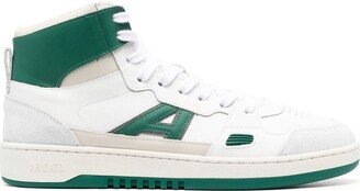 Side Logo-Patch High-Top Sneakers-AA