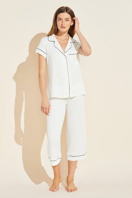 Gisele TENCEL™ Modal Short Sleeve Cropped PJ Set-AE