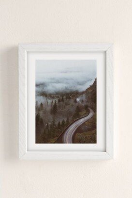 Becca Tapert Foggy Rowena Crest Art Print