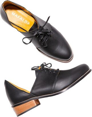 Mafalda Bia Black Oxfords