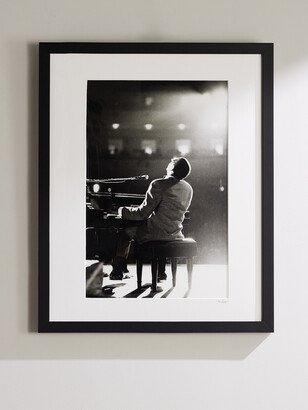 Framed 1966 Ray Charles at the Piano Print, 16 x 20