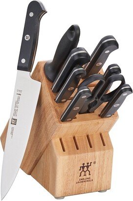Gourmet Ten-Piece Knife Block Set