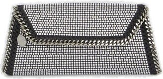 Falabella Embellished Chain-Linked Clutch Bag