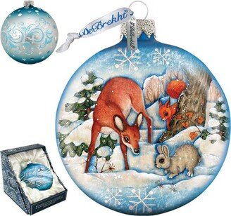 G.DeBrekht Forest Fends Ball Holiday Ornament