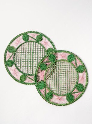 Set Of Two Cartagena Wicker Placemats