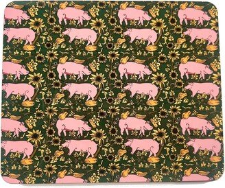 Laura B Interiors The Jewel Country Pig Set Of Four Placemats