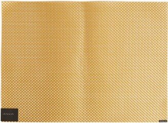 Basketweave Gilded Placemat (36Cm X 48Cm)