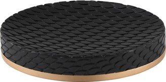 Allure Home Creations Amal Soap Dish - Black/Gold