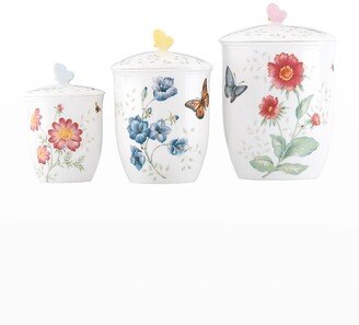 Butterfly Meadow Canisters, Set of 3