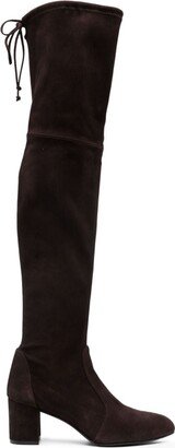 Yulianaland 60mm thigh-high suede boots