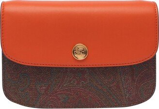 Essential Jacquard Foldover Top Crossbody Bag