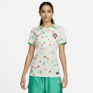 Portugal 2023 Stadium Away Women's Dri-FIT Soccer Jersey in White