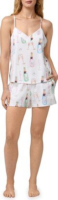 Print Short Pajamas-AJ