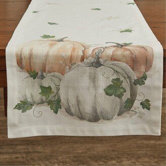 Water Color Pumpkin Table Runner 15