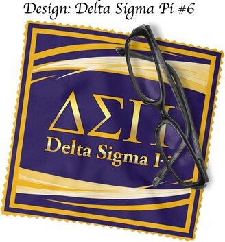 Delta Sigma Pi Eyeglass Cleaner & Microfiber Cleaning Cloth