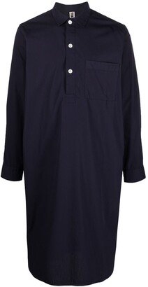 Button-Up Lounge Shirt