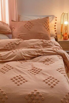 Tufted Geo Duvet Cover