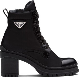 Logo Plaque Ankle Boots-AA