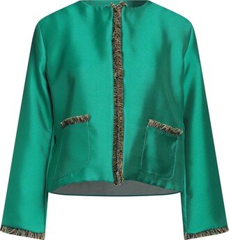 AMELIE RÊVEUR Suit Jacket Emerald Green