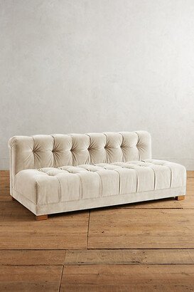 Velvet Kettleby Armless Petite Sofa